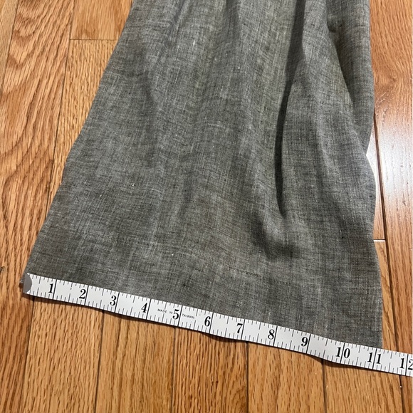 Theory Patch-Pocket Jumpsuit in Hemp. Size 00 color - willow melange - Picture 14 of 14